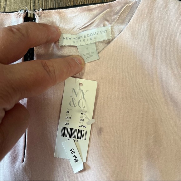 🆕 New York & Co color-block dress SZ 6 - Picture 3 of 5